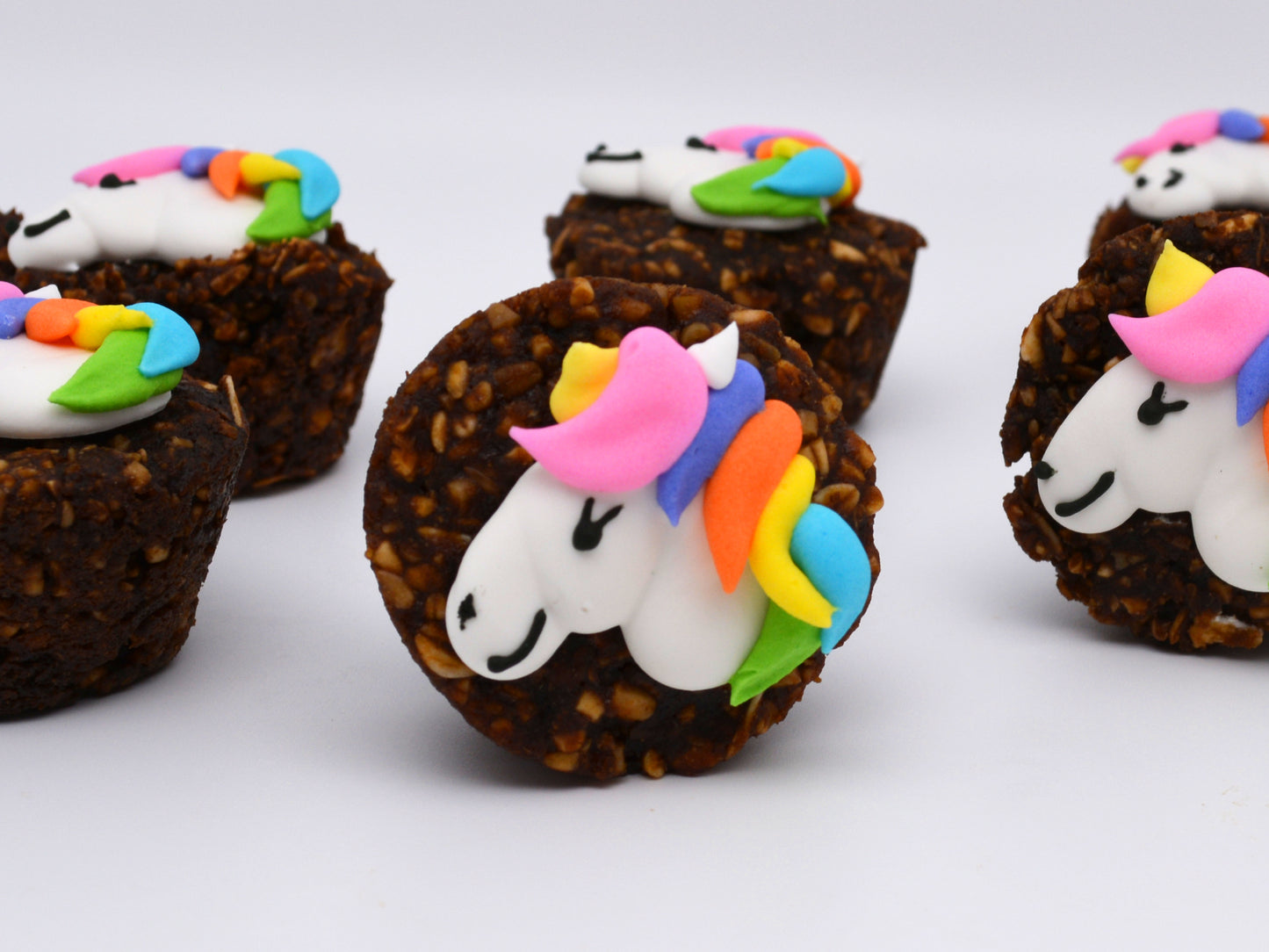 Unicorn Rainbow - Pony Treats - Horse Treats - Homemade Equestrian Treats - Horse Gift - Gourmet Horse Cupcakes - 1 Dozen