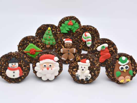 Christmas Horse Treats - Holiday Pony Treats - Equestrian Gifts - Gourmet Horse Treats - 1 Dozen