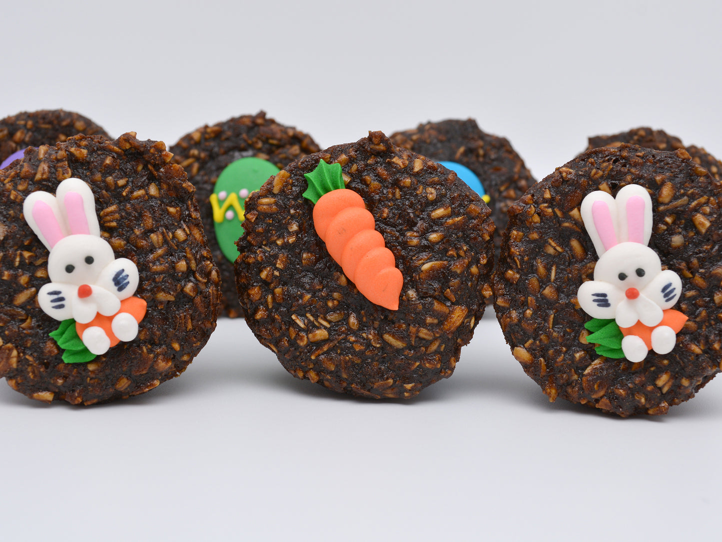 Easter Horse Treats - Spring Pony Treats - Easter Bunny, Eggs, Carrots - Equestrian Kids Gifts - Gourmet Treats for Horses - 1 Dozen