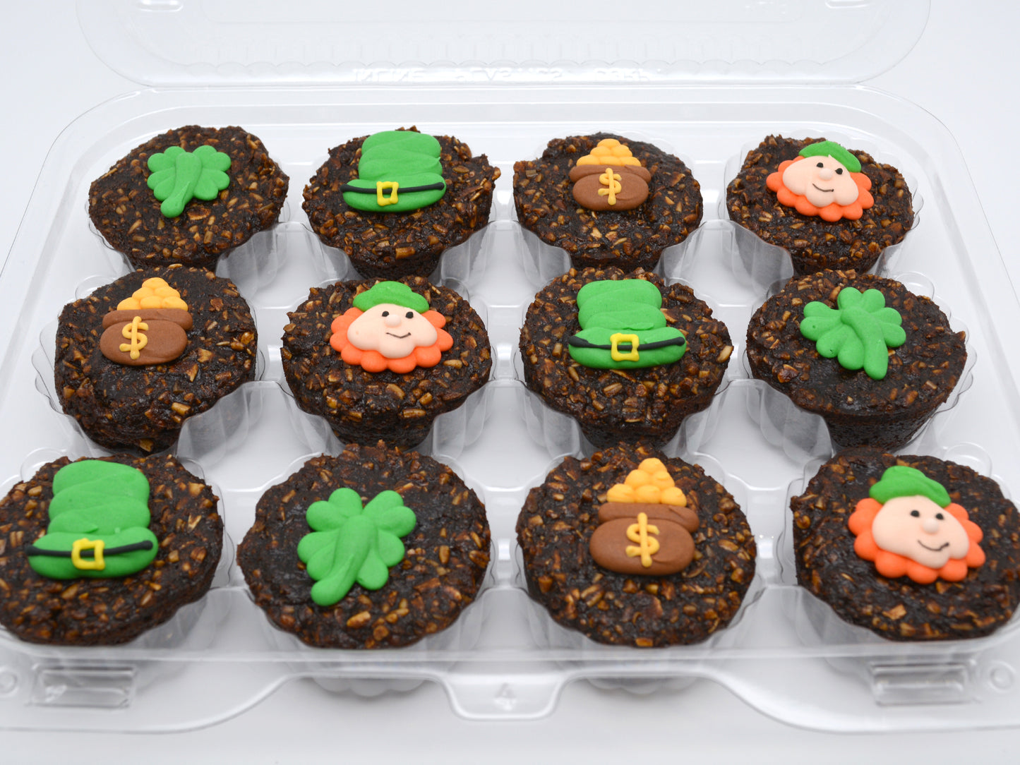 St. Patrick's Day - Lucky Pony Treats - St. Paddy's Irish Shamrocks - Equestrian Kids Gifts - Gourmet Treats for Horses - 1 Dozen