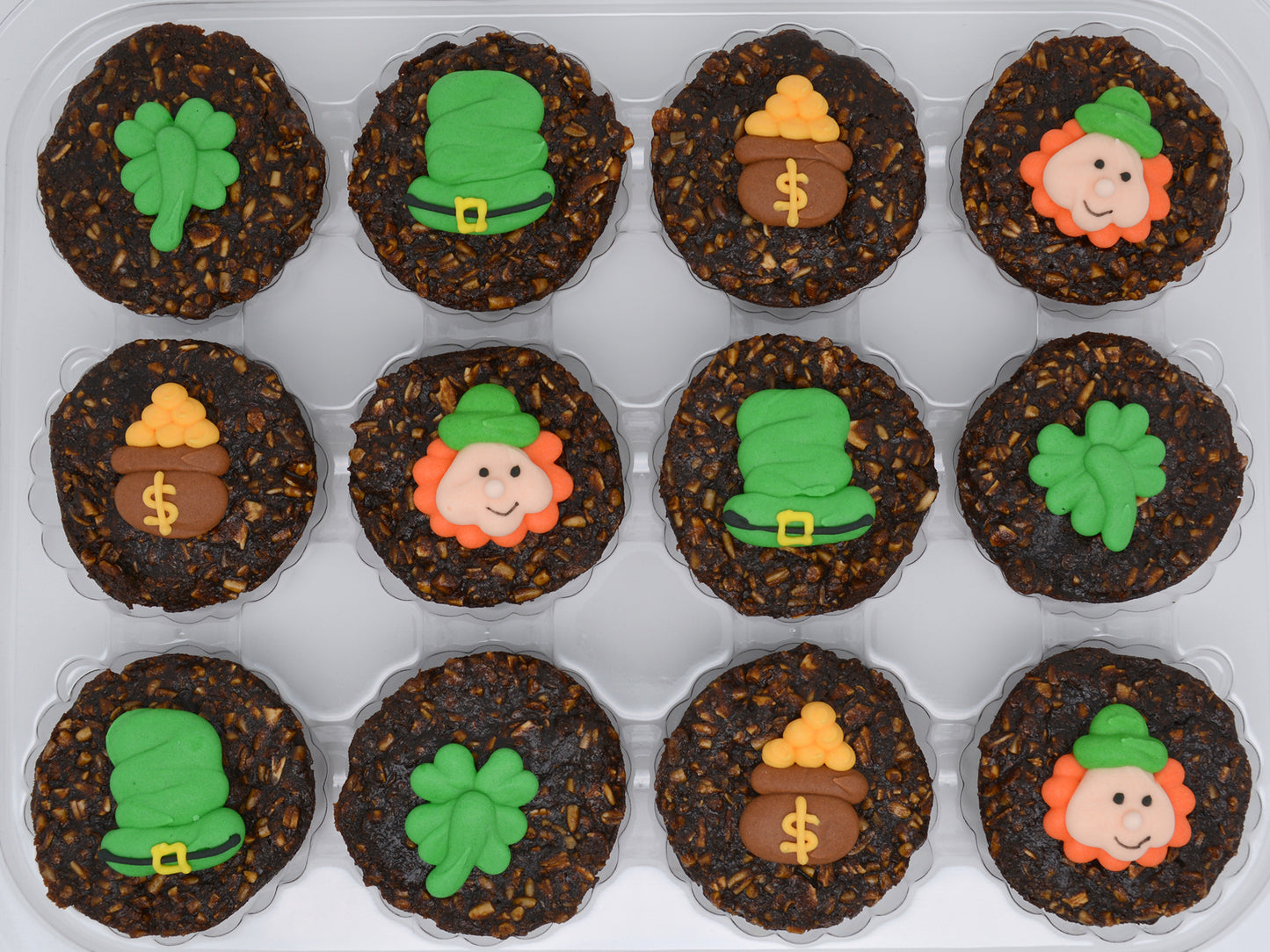 St. Patrick's Day - Lucky Pony Treats - St. Paddy's Irish Shamrocks - Equestrian Kids Gifts - Gourmet Treats for Horses - 1 Dozen