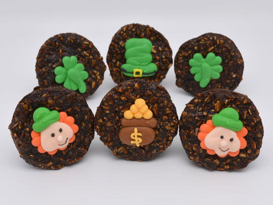 St. Patrick's Day - Lucky Pony Treats - St. Paddy's Irish Shamrocks - Equestrian Kids Gifts - Gourmet Treats for Horses - 1 Dozen